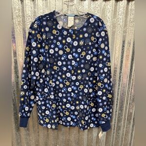 Scrub Jacket/Women’s/Printed/Small